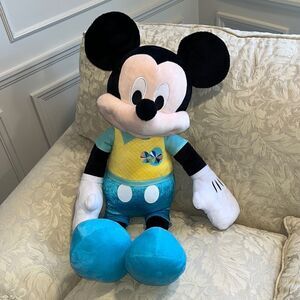DISNEY Mickey Mouse Large Plush Toy Age 2+ by Just Play Size 25”